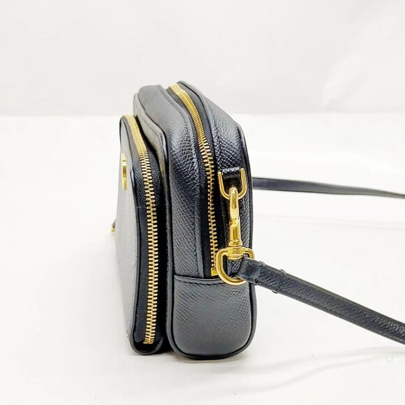 Christian Dior Shoulder Bag Black Leather 672-083025 - Picture 3 of 13